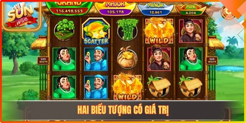 Hai biểu tượng có giá trị