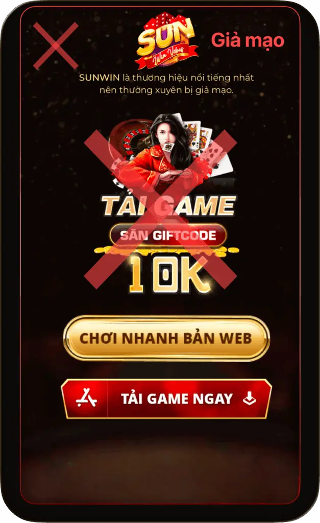 Cảnh báo website Sunwin giả mạo - chỉ truy cập link chính hãng