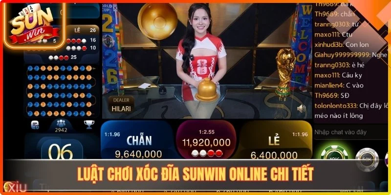 Luật chơi Xóc Đĩa Sunwin online chi tiết