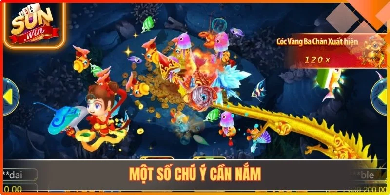 Một số chú ý cần nắm