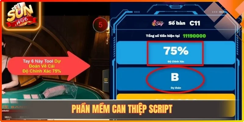 Phần mềm can thiệp Script