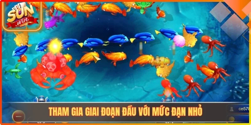 Tham gia giai đoạn đầu với mức đạn nhỏ